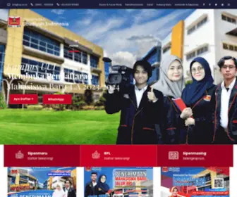 UUI.ac.id(Universitas Ubudiyah Indonesia) Screenshot