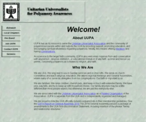 UUpa.org(Polyamory) Screenshot