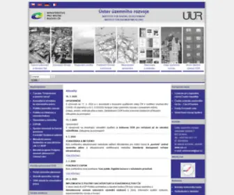 UUR.cz(Ústav územního rozvoje) Screenshot