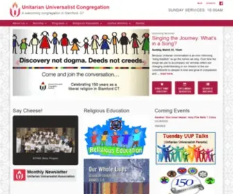 UUstamford.org(Unitarian Universalist Congregation) Screenshot