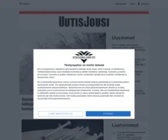 UUtis-Jousi.fi(Etusivu) Screenshot