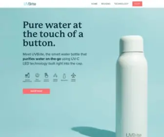 UV-Brite.com(Pure Water at the Touch of a Button) Screenshot