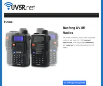 UV5R.net(Baofeng UV) Screenshot