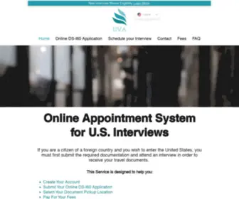 Uvainterview.com(Schedule an Interview for your DS) Screenshot