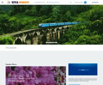 Uvaproducts.lk(Uva Products) Screenshot