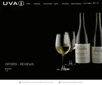 Uvawines.com(WINE & SPIRITS SHOP) Screenshot