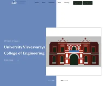 Uvcega.org(UVCE Graduates Association) Screenshot