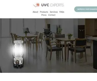 Uvcexperts.com(UVC Experts) Screenshot