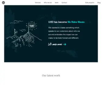 UVD.co.uk(A digital product studio) Screenshot