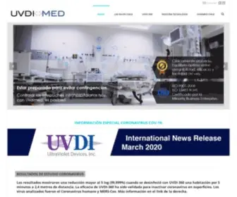 Uvdimed.cl(Uvdimed) Screenshot