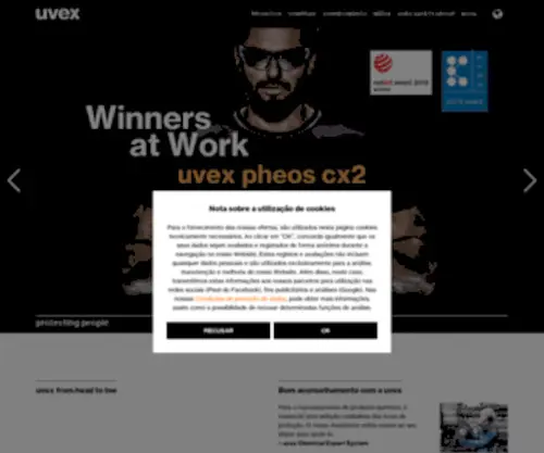 Uvex-Safety.pt(Uvex Safety) Screenshot