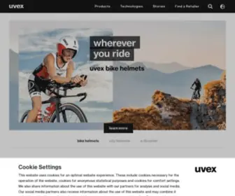 Uvex-Sports.com(Uvex sports) Screenshot