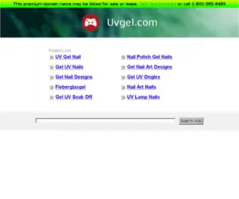 Uvgel.com(Forsale Lander) Screenshot