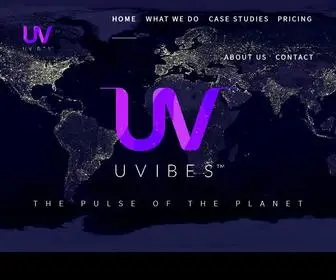 Uvibes.com.au(The pulse of the planet) Screenshot