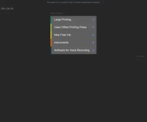 Uvi.co.in(Uvi) Screenshot