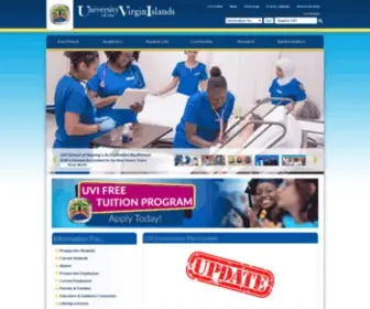 Uvi.edu(Uvi) Screenshot