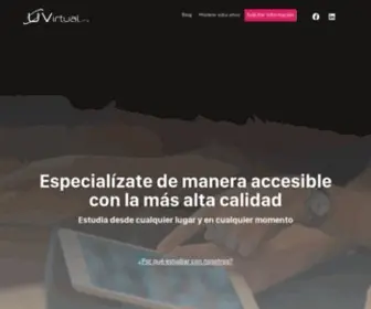 Uvirtual.org(Maestrías Online ¡Estudia en Línea) Screenshot