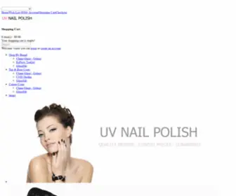 Uvnailpolish.com.au(Gel & UV Nail Polish Kits) Screenshot