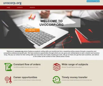 Uvocorp.org(Uvocorp) Screenshot