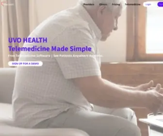 Uvohealth.com(UVO Health) Screenshot
