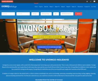 Uvongoholidays.co.za(Uvongo Holidays) Screenshot