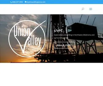 Uvpcorp.com(Union Valley Petroleum Corp) Screenshot