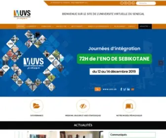 UVS.sn(Université virtuelle du Sénégal) Screenshot