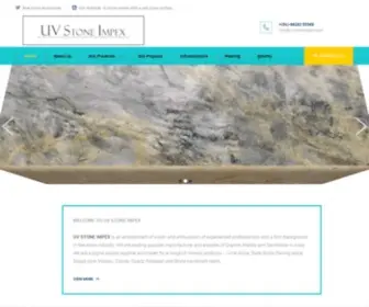 Uvstoneimpex.com(Made with WOW Slider) Screenshot