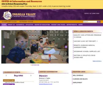 Uvstorm.org(Unadilla Valley Central School District) Screenshot