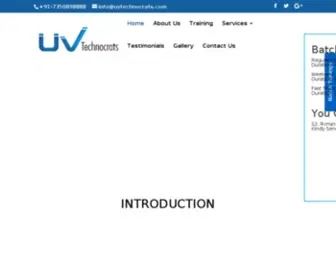 Uvtechnocrats.com(ERP training institute in pune) Screenshot