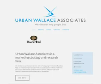 Uwa.com(Urban Wallace Associates) Screenshot