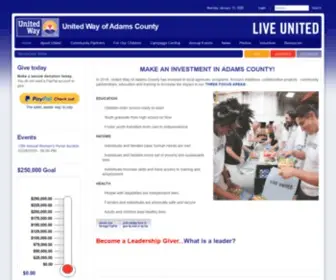 Uwadams.org(Live United) Screenshot