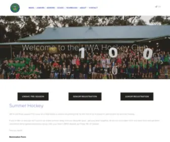 Uwahockey.org.au(RevolutioniseSPORT) Screenshot