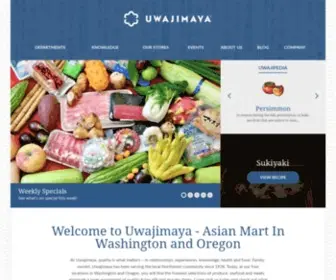 Uwajimaya.com(Asian) Screenshot