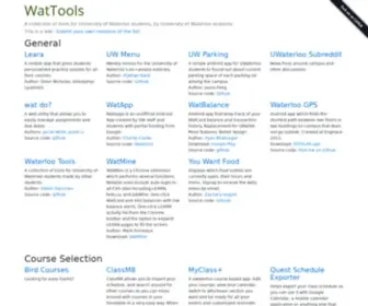 Uwaterloo.xyz(Waterloo Tools) Screenshot