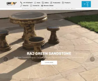 Uwaystone.com(Natural Stone Supplier) Screenshot