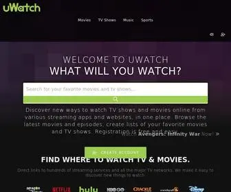 U.watch(Watch TV Shows Online) Screenshot