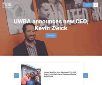 Uwba.org(United Way Bay Area Website) Screenshot