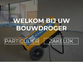 Uwbouwdroger.be(Uw Bouwdroger) Screenshot