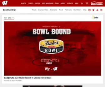 Uwbowlcentral.com(Bowl Central) Screenshot