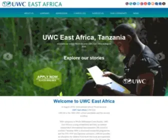 Uwcea.org(The international school in Moshi & Arusha) Screenshot