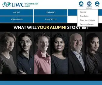 Uwcsea.edu.sg(The United World College of South East Asia (UWCSEA)) Screenshot