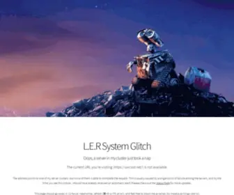 Uwcssa.net(L.E.R System Glitch) Screenshot