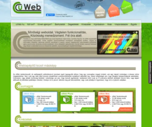 Uweb.hu(Interaktív) Screenshot