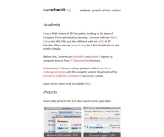 Uweschmidt.org(Applescript) Screenshot