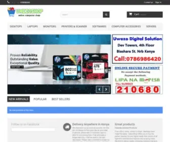 Uwezoshop.com(Online Computer Shop) Screenshot