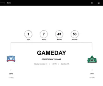 Uwgathletics.com(Gameday) Screenshot