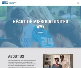 Uwheartmo.org(Our community wins by Living United) Screenshot