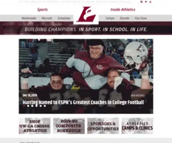 Uwlathletics.com(University of Wisconsin La Crosse Athletics) Screenshot