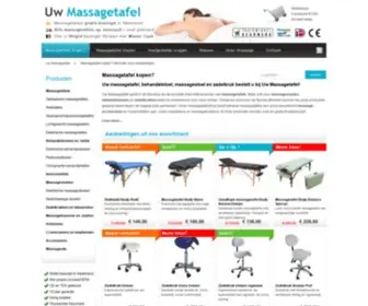 Uwmassagetafel.nl(Shop onze sale) Screenshot